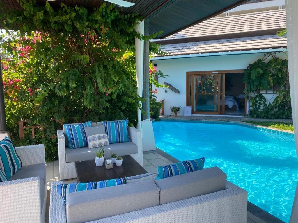 Samui Blu, Villa With Private Pool Choeng Mon Exteriér fotografie
