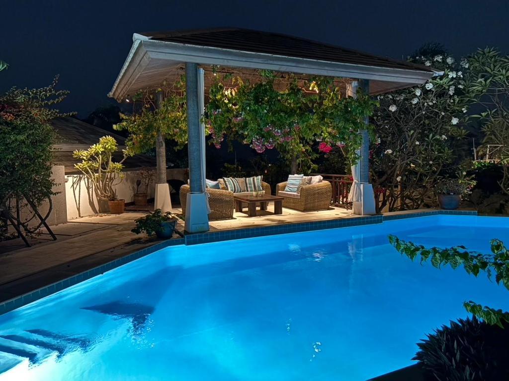 Samui Blu, Villa With Private Pool Choeng Mon Exteriér fotografie